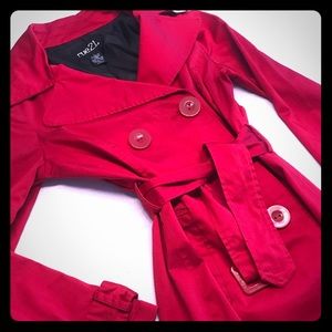 Red Peacoat